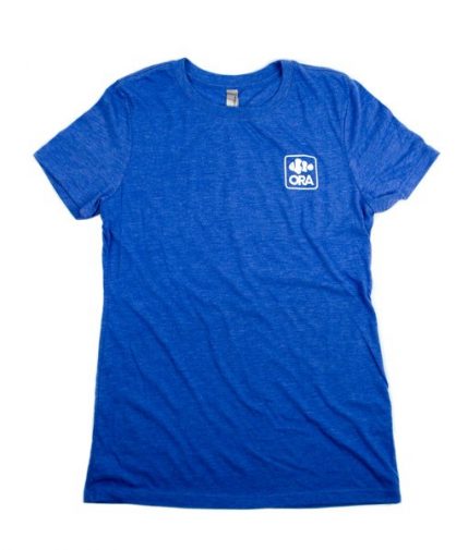 Karen Talbot ORA Blue Tee Front